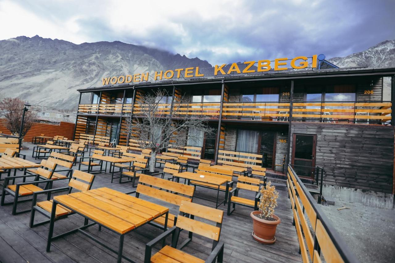 Wooden Hotel Kazbegi 外观 照片