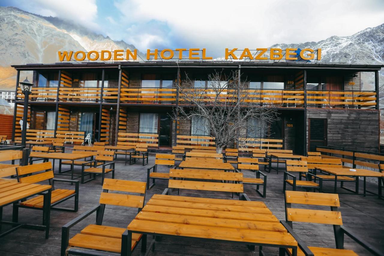Wooden Hotel Kazbegi 外观 照片