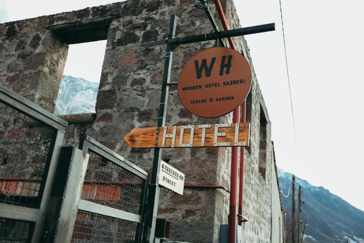 Wooden Hotel Kazbegi 外观 照片